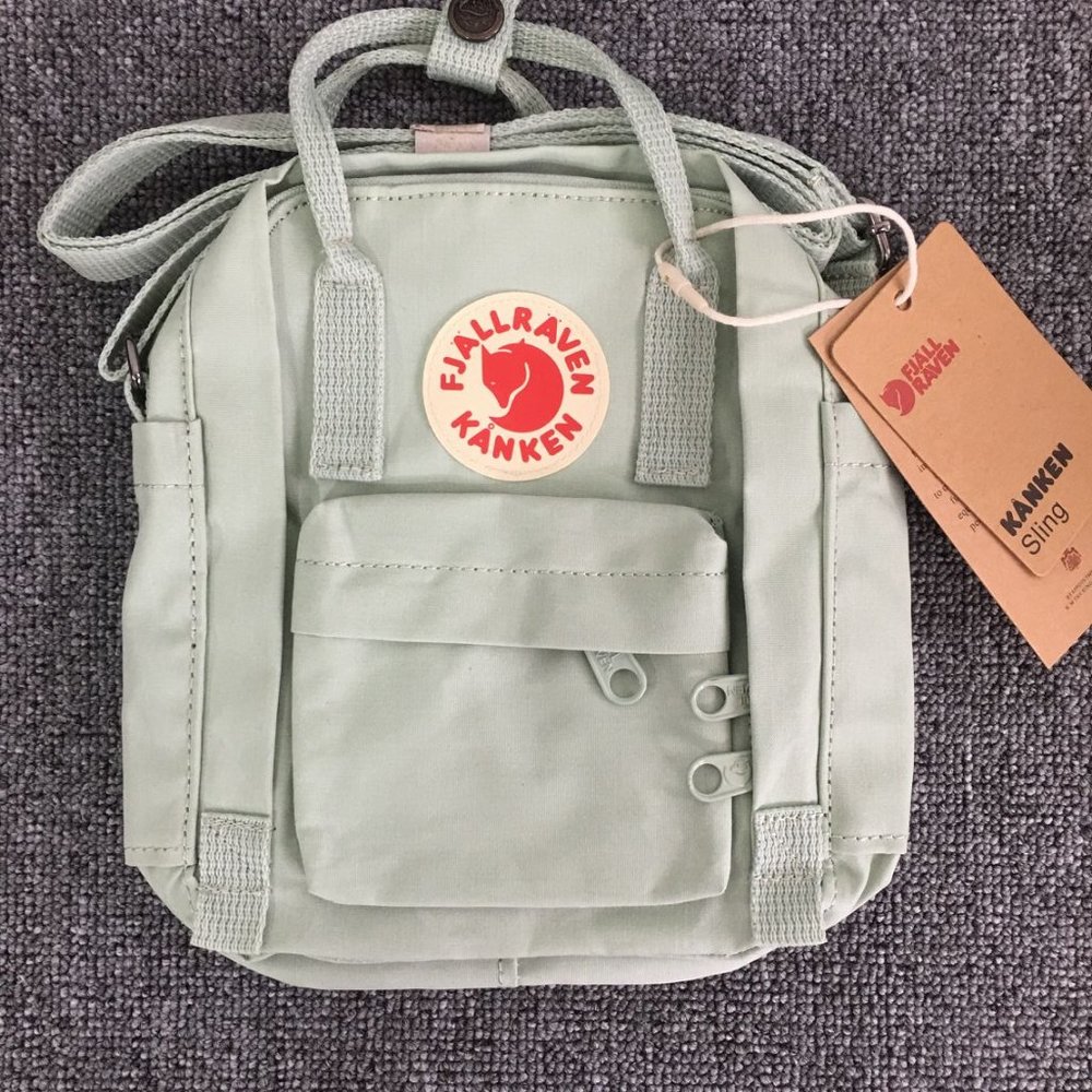 Fjallraven Kanken Sling Crossbody Bag Peppermint